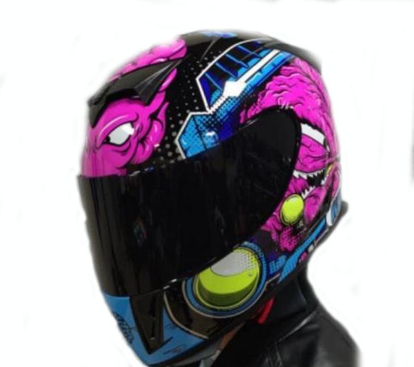 

jiekai motorcycle helmet male personality cool full face helmet cover four seasons summer general safety motorcycle off-road helmet