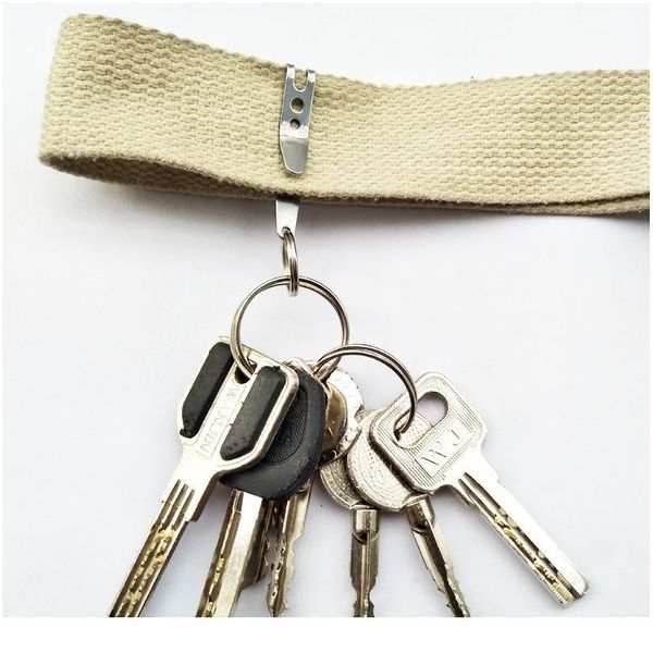 

1pc edc bag key ring suspension clip with metal key ring buckle carabiner stainless steel outdoor quickl jlluro