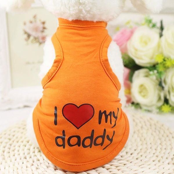 

cute dog clothes vest letter pet clothing fashion trend small dogs outfits spring summer product yorkshire girl boy ropa perro