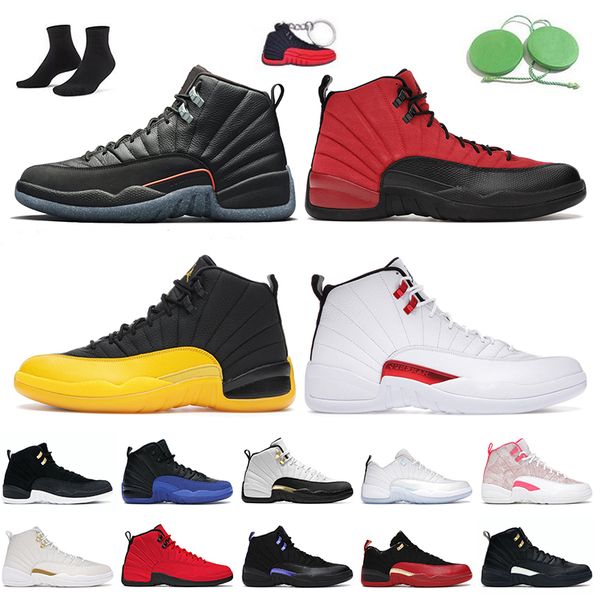 

12s basketball shoes jumpman 12 women mens trainers utility reverse flu game university gold twist playoffs royalty dark concord indigo snea