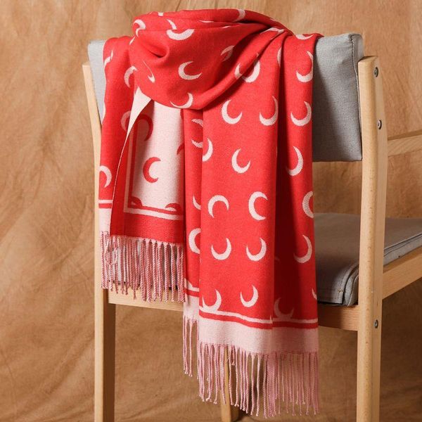 

scarves double-sided cashmere scarf women winter thickening fashion printing korean wild tassel warm shawl cape poncho, Blue;gray