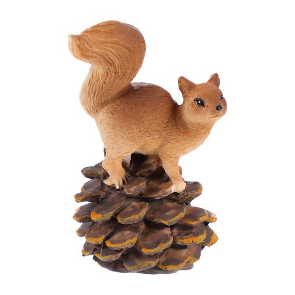 

garden decorations 1pc resin squirrel statue lifelike decor animal figurine