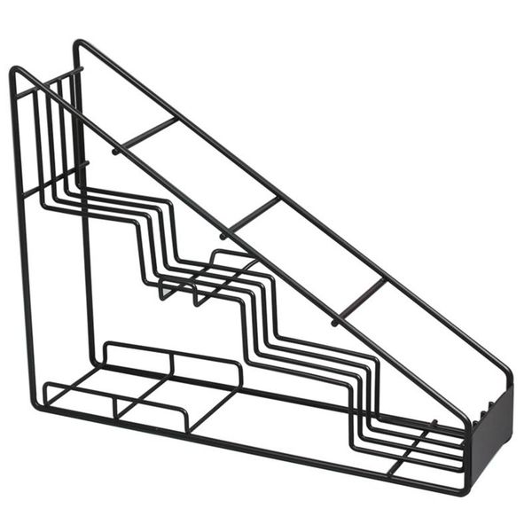 

bottle wire display rack monin syrup rack coffee storage multifunction milk cup display