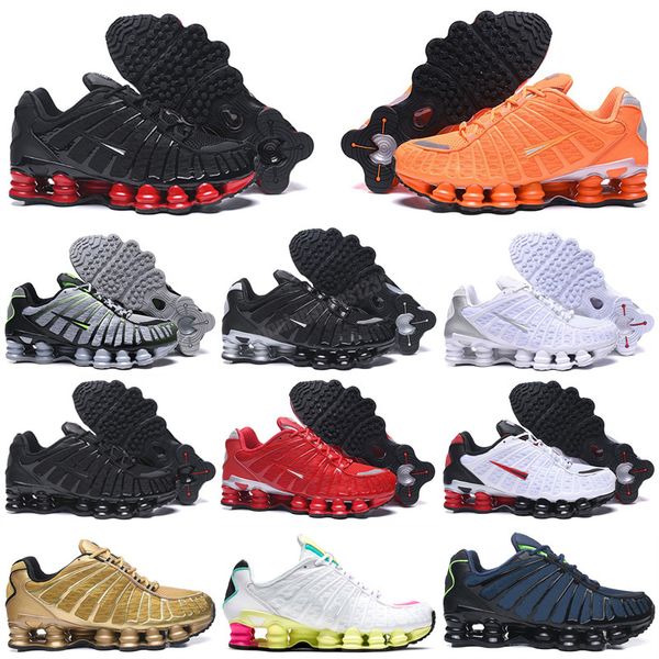

2022 sho tl men running shoes triple black gold grey clay orange sunrise speed red womens fashion sports sneakers size 36-46