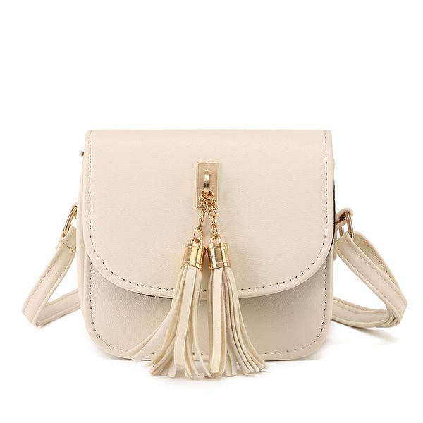 

women shoulder bags leather tassel crossbody messenger bag for women solid color purses and handbags sac main femme torebka, Red;black