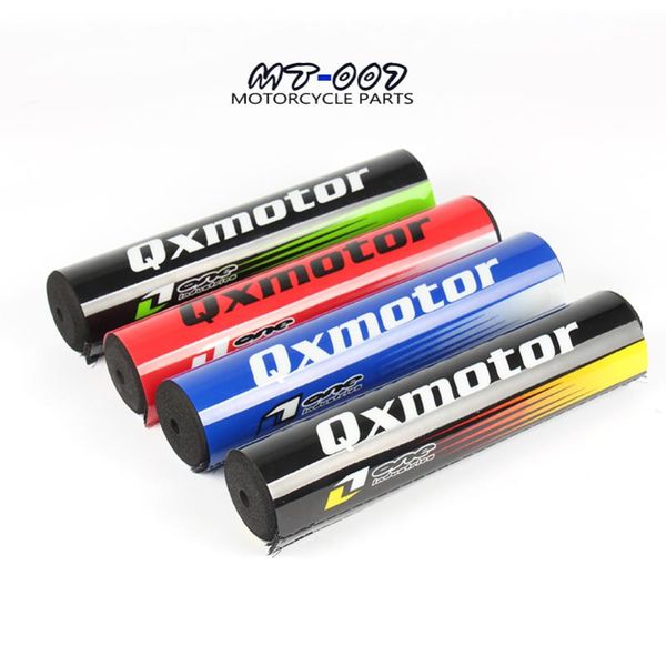 

parts 250mm handlebar pads qxmotor logo for crf rmz yzf atv big dirt pit bike motorcycle motocross