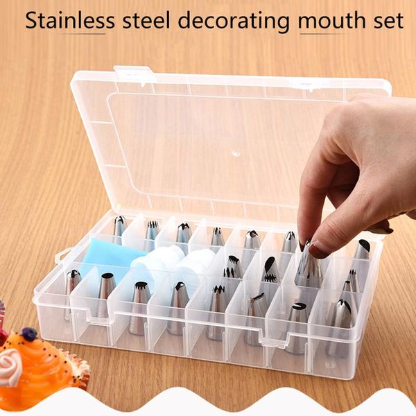 

baking & pastry tools 34pcs cream tool bakeware confectionery bags nozzles cake shop home kitchen dining