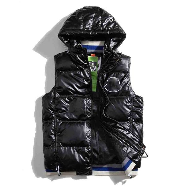 

men's vest waistcoat men designs women winter down vests bodywarmer waistcoats mans jacket puffer outdoor warm sleeveless feather parka, Black;white
