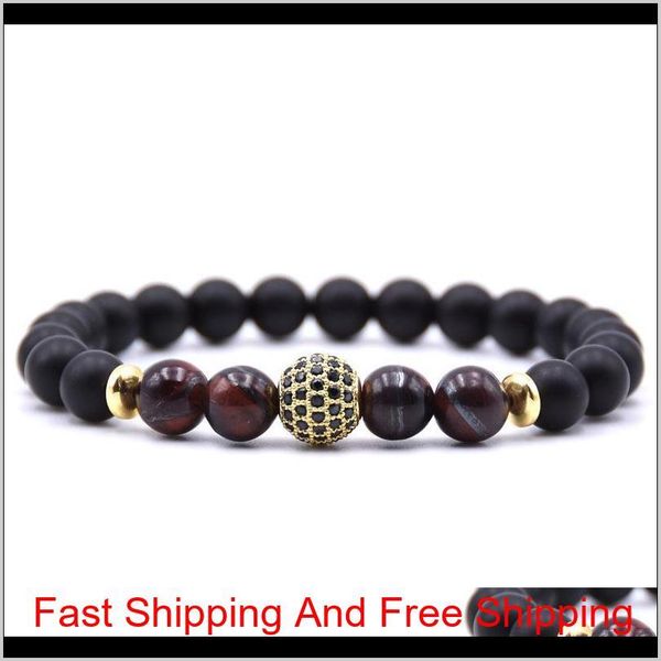 

fashion design black rhinestone gold metal charm bracelet mens and womens colorful natural agate stone bead bracelet zqf2d 4zvab