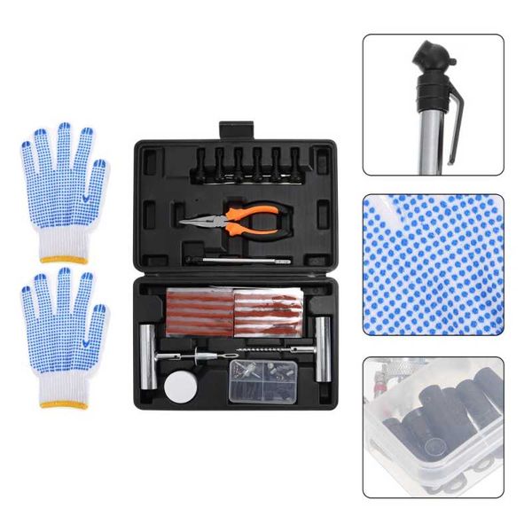 

tools 1 set of vehicle motorbike tire repair kit automobile car tool