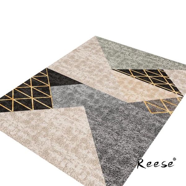 

carpets reese soft dense fluff in autumn and winter area rug geometry stripes living room anti slip home decoration washable