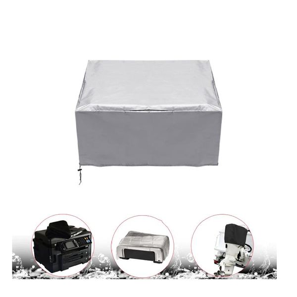 

clothing & wardrobe storage printer dust cover oxford cloth fabric with waterproof coating household office protector silver