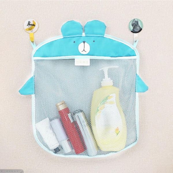

storage bags bag transparent fashion cartoon multifunctional bathroom mesh nets portable space saving hanging organizer sundries