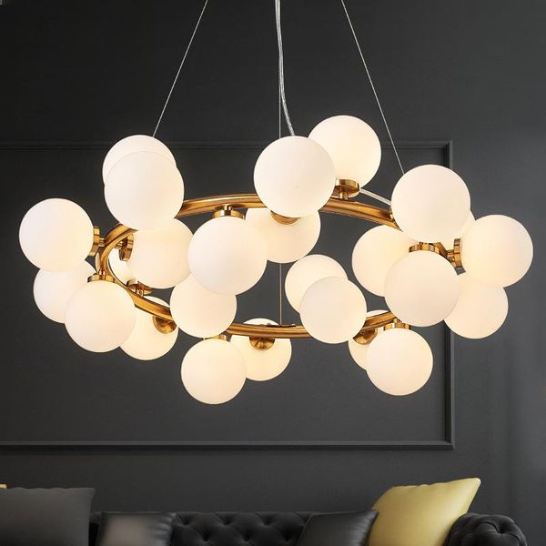 

pendant lamps modern led stone luminaire suspendu hanging lamp deco maison chandelier kitchen fixtures bedroom dining room
