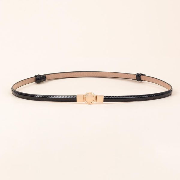 

belts 2021 designer women's black thin leather belt pin buckle ladies pants, Black;brown