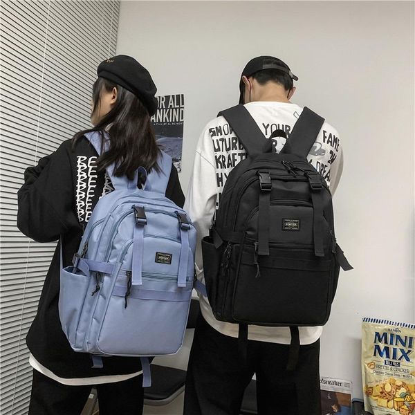 

backpack nylon men and women fashion capacity causal school travel bag big tote