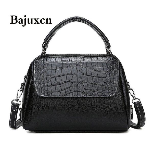 

2021 fashion crocodile crossbody bag for women shoulder bag brand designer women bags luxury pu leather boston handbag