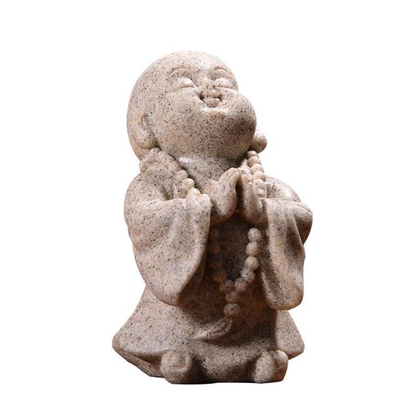 

novelty items for car resin sculpture ornament craft small adorable deskprayering gift fengshui home decor maitreya buddha statue figuri