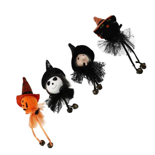 

charms 1 set prop party decorative creative pumpkin door hanging, Bronze;silver