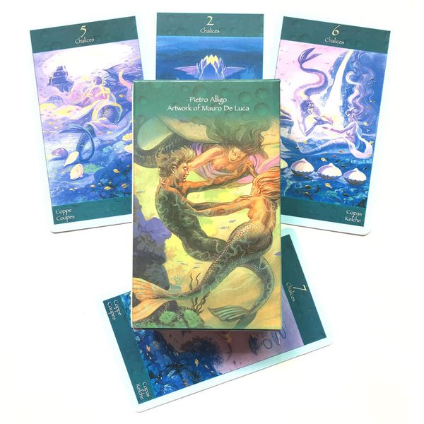 78Card Tarot of Mermaids Oracles для игры на доску деления судьбы и варианты различных вариантов игры индивидуальные