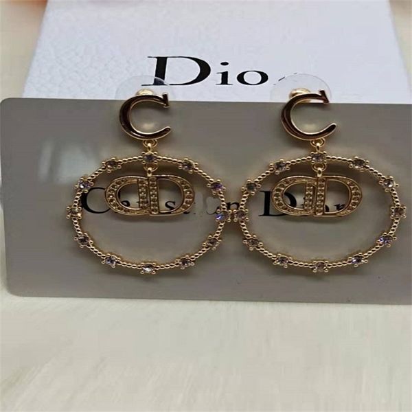 

75% off outlet online in 2021 brass earrings female 925 silver needles 06za