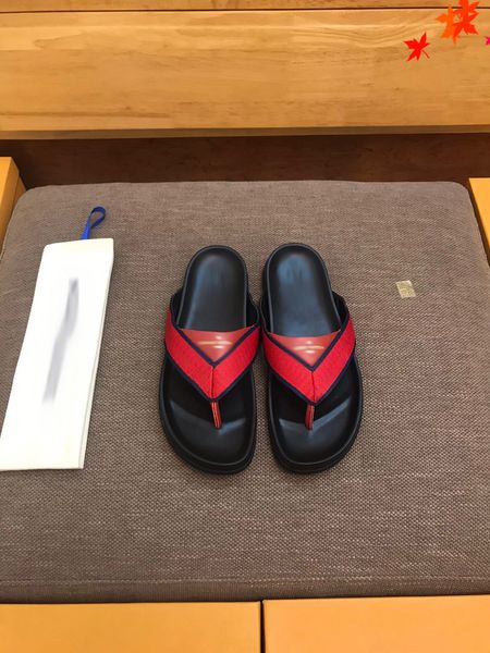 

2021 designer luxurys slippers men sandals fashion beach shoes flip flops flat non-slip classical hole slipper with box size 39-45 -g71, Black