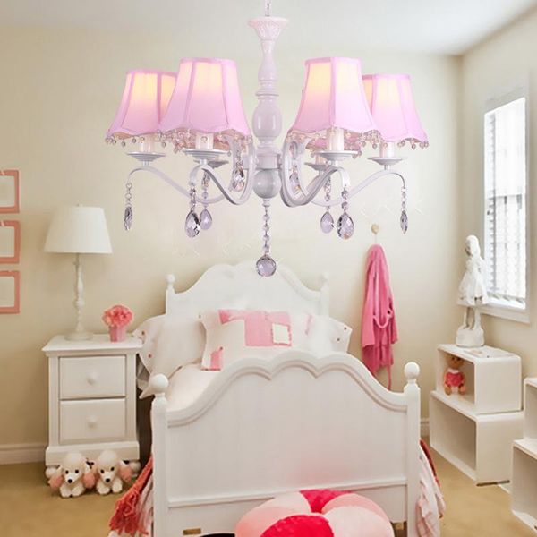 

iron pendant lights dining room crystal lamp bedroom lights american mediterranean pastoral style warm study pendant