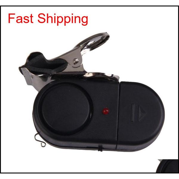 

wholesale electronic led light fish bite sound alarm bell clip on fishi mmy home2006