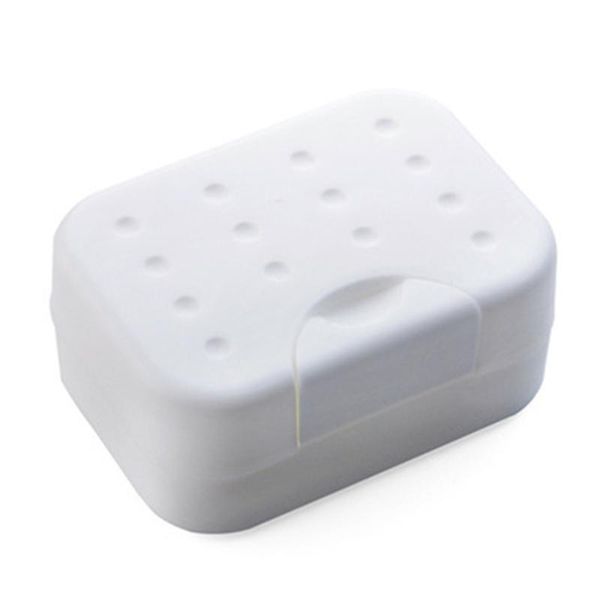 

soap dishes 1pc portable travel rectangular dish plastic waterproof lock leak with lid box case holder container