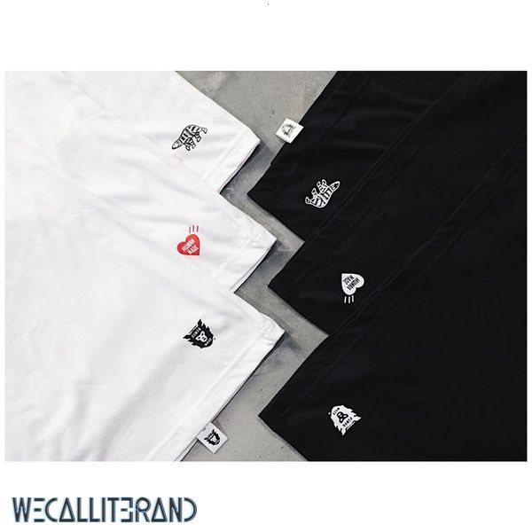 

human made 3pack set of 3 small label love bear bottomed couple t-shirts, Black