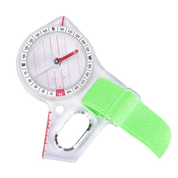 

outdoor gadgets drawing scale compass folding buckle car camping hiking pointing guide portable handheld #273325