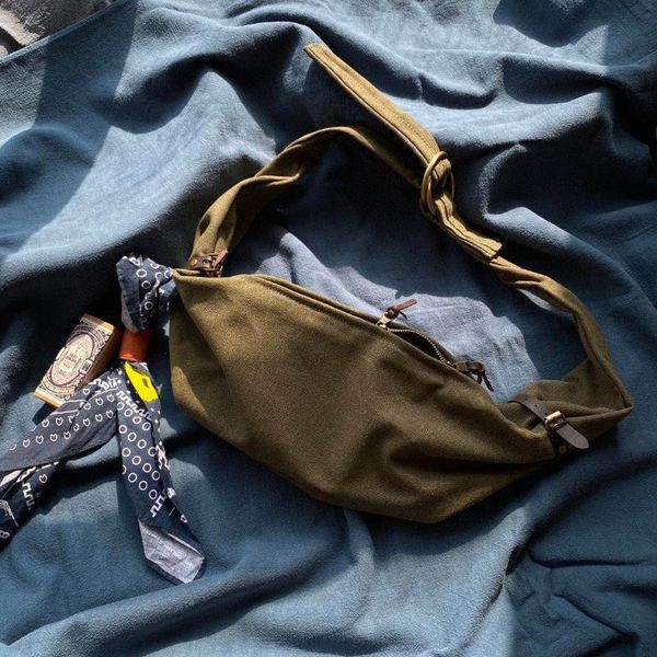

kapital backpacks men women solid color vintage kapital bags zipper make old canvas bag japan