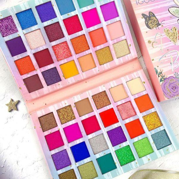 

eye shadow pearly matte sequin eyeshadow palette 48-color shiny makeup lasting pigmented tslm2