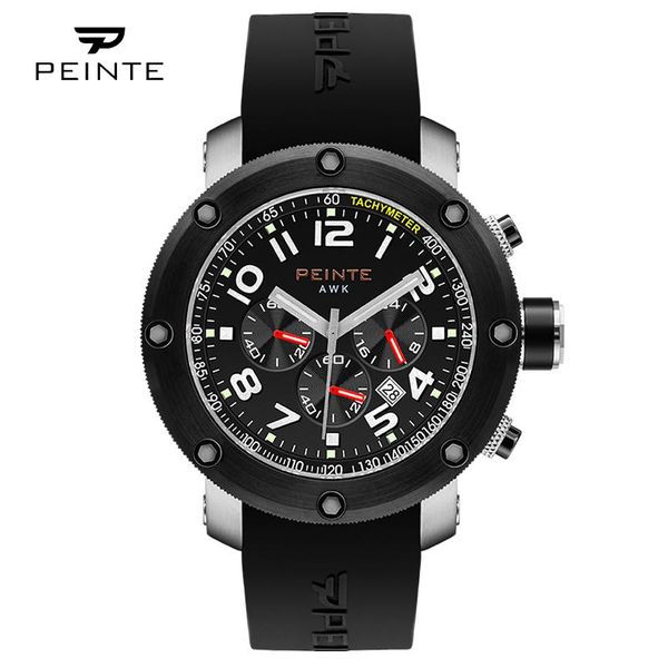 

wristwatches peinte swiss style brand watch men's simple fashion casual quartz large dial luminous waterproof student sports, Slivery;brown