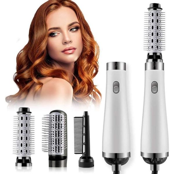 

electric hair brushes 3 in 1 multifunctional air dryer brush for drying straightening curling volumizer blow comb styler tool