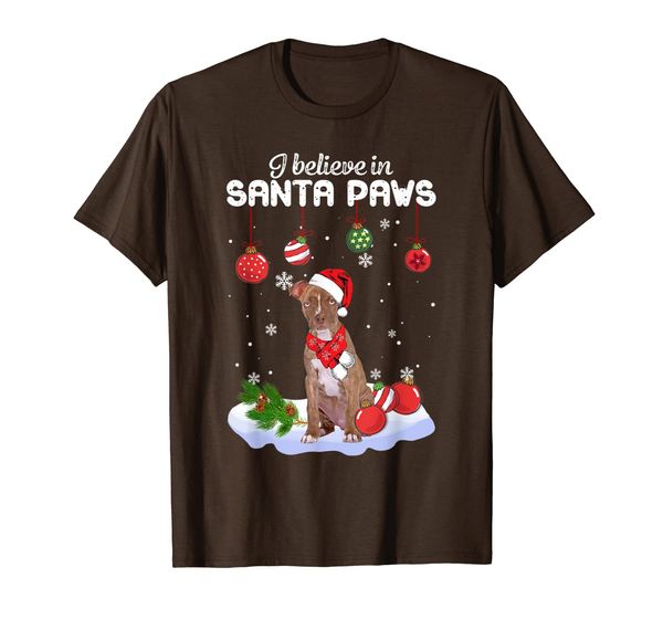 

I believe in Santa paws Pitbull 3 Gift T-Shirt, Mainly pictures