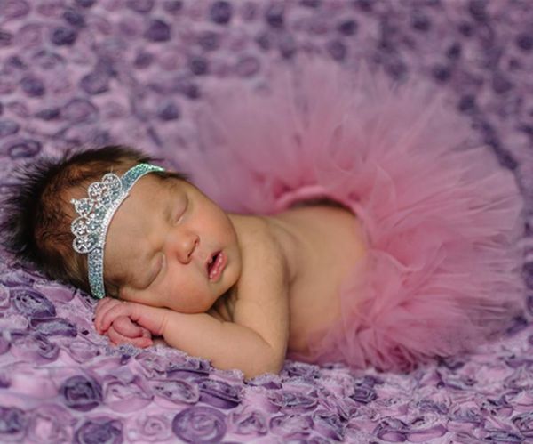 

neonatal manual tutu skirt and crown pgraphy props cute baby bitter fleabane bitter fleabane skirt, Blue