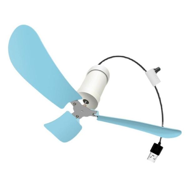 

electric fans 15inch usb ceiling fan with speed control power switch hanging for camping bedroom dormitory and more