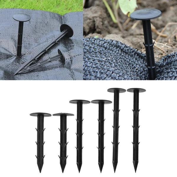 

shade 20/50pcs garden nail pegs ground mulch fixed tools for pest control/anti-bird net greenhouse film cloth sunshade sails