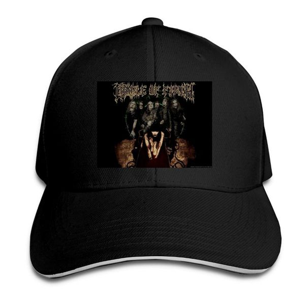 

ball caps 2021 hip hop cradle of filth the metal band mesh baseball cap adjustable snapback hats for women men trucker, Blue;gray