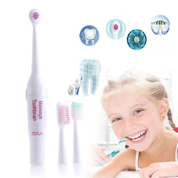 

toothbrush pasa electric vibrate massage massager with 3 brush heads wholesale silicone