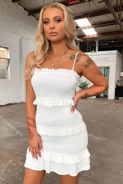 

skirts women's suspenders casual dress, solid color sleeveless tight stretch dresses, high waist costumes, Black