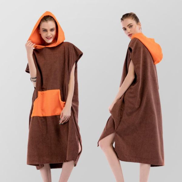 

swim wear beach surfing swimming cloak changing clothes hooded 2021 high sales bath towel thickened terry warm quick-drying