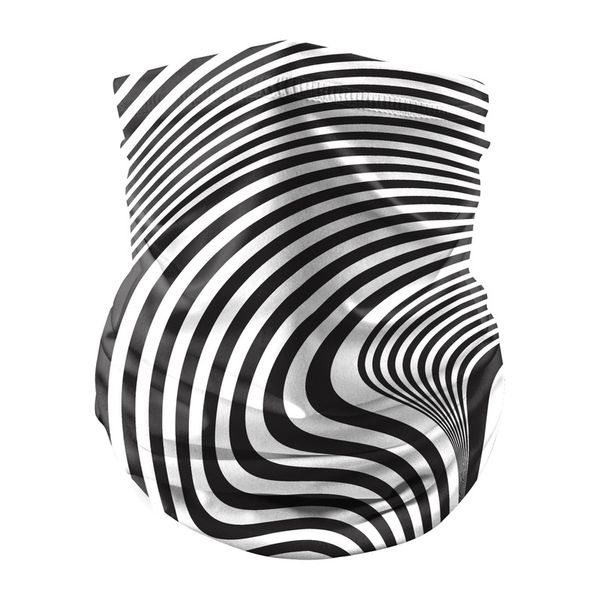

zebra pattern pattern printed magic scarf 5 pieces per package comfortable fashion riding sunscreen seamless wweat absorption high elasticit, Blue;gray