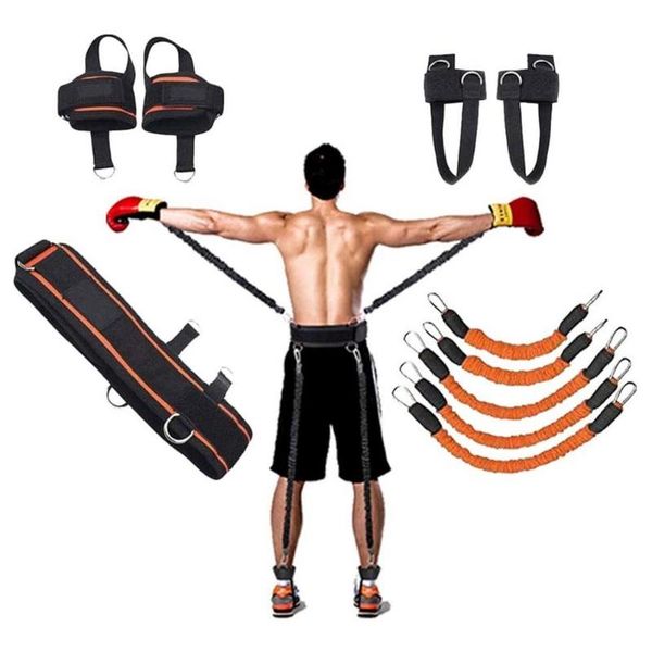 

resistance bands portable pilates yoga bar kit training band set