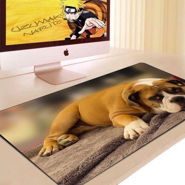 

mouse pads & wrist rests xgz animal puppy computer game player pad xxl non-slip keyboard table mat suitable for peripherals csgo