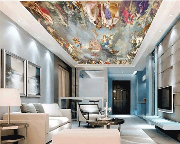 

wallpapers custom po wallpaper european style angel mural living room bedroom tv background wall