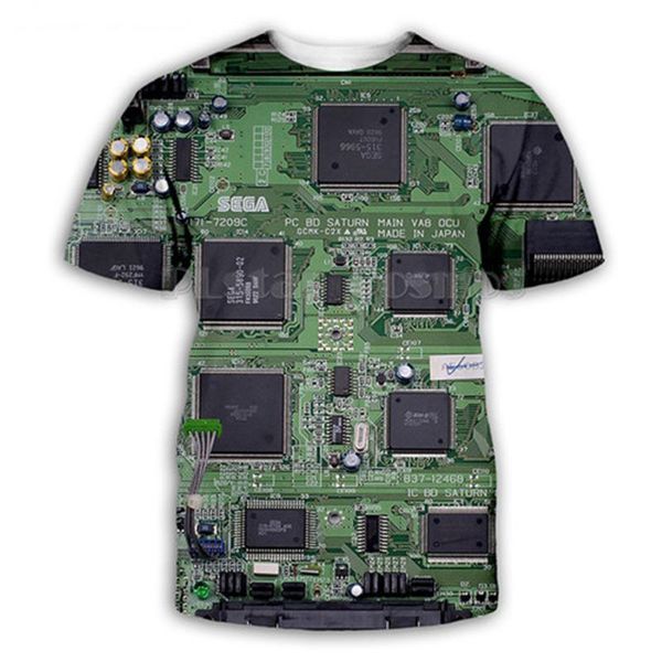 

men's t-shirts 2021 summer 3d printed t shirt universe electronic hip-hop tshirts man clothing breathable polyester t-shirt large size, White;black