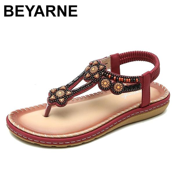 

beyarnesummer women sandals waterproo female sandals casual comfortable outdoor shoes fashion sunmmer plus size, Black