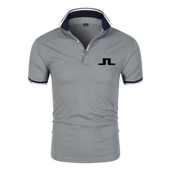 

men's sports t-shirt, short sve polo, breathable, quick drying, jl golf, White;black